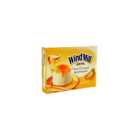 Caramel cream - Bananas flavor - WindMill 180g