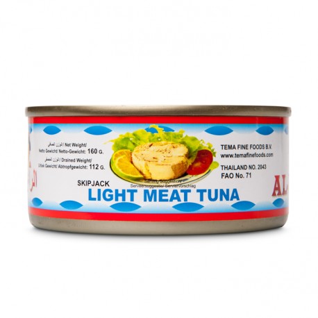 Tuna chunk - with vegetable oil - Al-Raii 160g