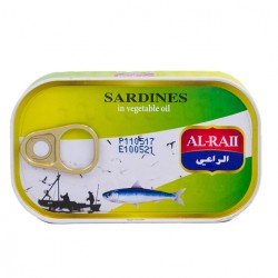 Sardine - à l'huile de tournesol - Al-Raii 125g