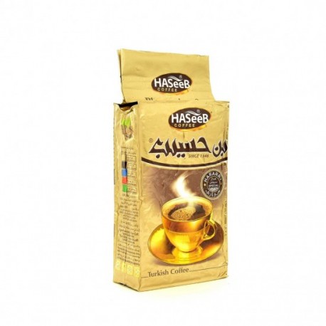 Café arabe turc - Cardamome spéciale (Golden) - Haseeb 500g