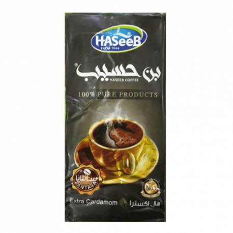 Turkish Arabic Coffee - Super Extra Cardamom - Haseeb 200g