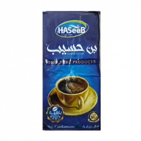 Café arabe turc - Cardamome supplémentaire - Haseeb 200g