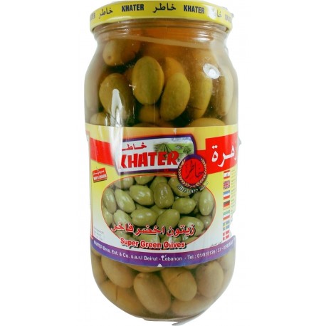 Olives vertes - Khater 1400g