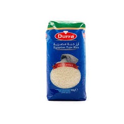 أرز - حبة متوسطة - مصري - ماركة الدرة - 900غ