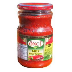 Zerkleinerte rote paprika - Süss- Oncu 700g