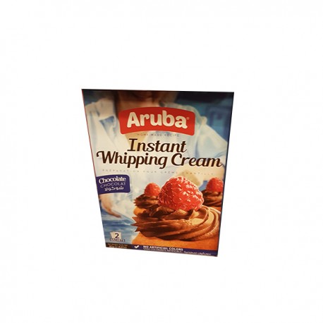 Whipped cream - chocolate - Aruba 200g