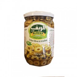 Olives vertes tranché- Alreef 660g