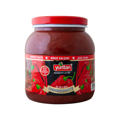Zerkleinerte rote paprika - heiß- Yurttan 1600g